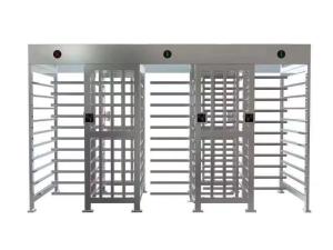 China Anti Intrusion Three Lane 30 Watt Full Height Turnstiles wholesale