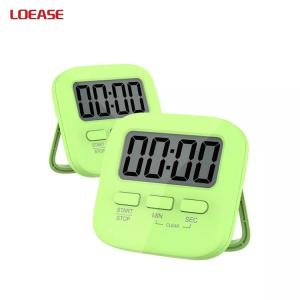 China Large LCD Display Minute Second Count Countdown Magnetic Digital Lond Kitchen Cooking Timer Clock on sale