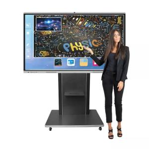 China Smart Panel 4K Interactive Whiteboard For Teaching 100 Inch wholesale
