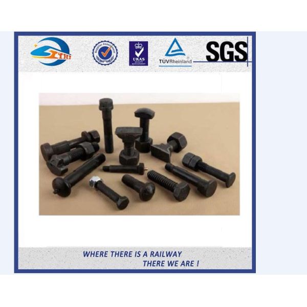 Q235 12.9 Grade Railway Bolt And Nut Fastening Part ISO9001 / SGS