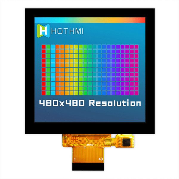 4 Inch TFT LCD Display With Capacitive Touchscreen