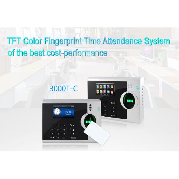 Network Rfid Biometric Fingerprint Digital Attendance Machine New Firmware