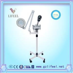 2 in 1 portable facial steamer with magnifying lamp with stand