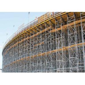 Easy Assemble Ringlock Scaffolding System High Bearing Capacity Automatic