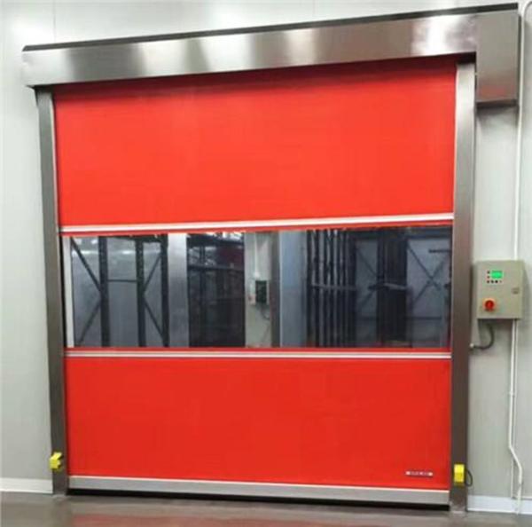 Quality Manual Remote Control High Speed Roller Shutter Doors Wind Resistance for sale
