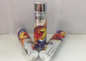 China Squeezable Coating AL Laminated Toothpaste Containers With Metallic Round Cap wholesale