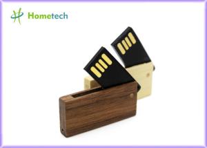 MINI memory stick pendrive wooden rotatable usb flash drive 4GB 8GB memory card
