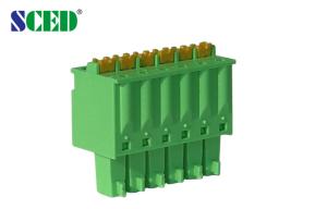China 3.50mm Plug In PCB Screwless Terminal Block wholesale