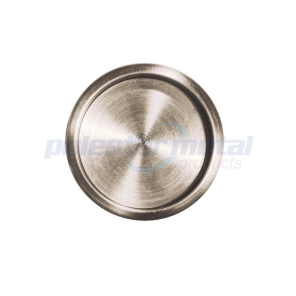 62mm Antique Nickel Stainless Steel Round Sliding Closet Door Finger Pull