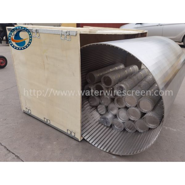 SS316L OD 76mm Johnson Continuous Slot Well Screen