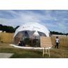 Buy cheap Semi - Permanent 10m Diameter Geodesic Dome Tent Party Steel Structure For from wholesalers