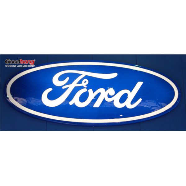 Stainless steel back lighting saving energy outdoor 3d car logo signage