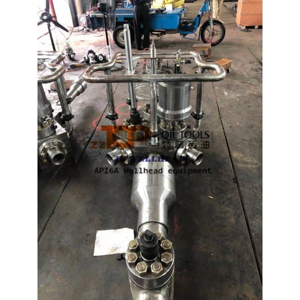3 1/16" 10k 10000psi Surface Test Tree With Gate Valve