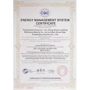 yixing xinwei leeshing refractory materials co.,Ltd Certifications