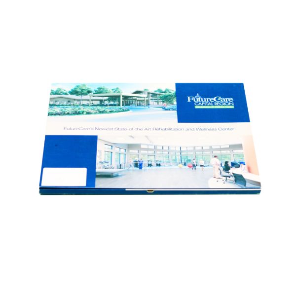 Electronic digital video folder brochure in printing with LCD Screen
