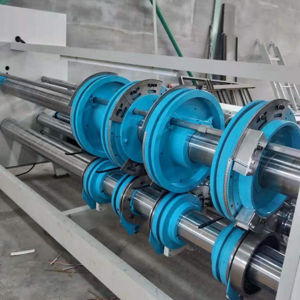 Chain Type Manual Feeding RS4 Carton Rotary Slotter Machine Semi Auto