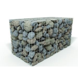 China Green PVC Coated Gabion Box 2m-6m Hexagonal Mesh wholesale