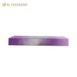 Eco-Friendly Chocolate Truffle Packaging Box with White EVA Insert and Ribbon