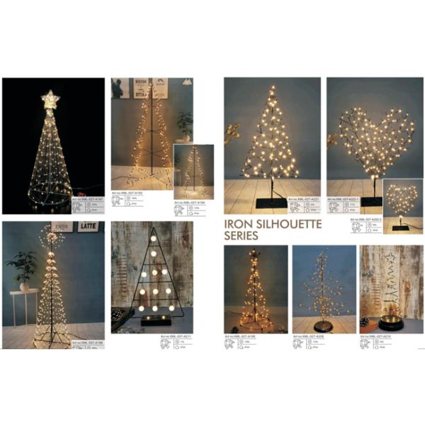 Waterproof Christmas String Lights 220V Plug For Wedding Party