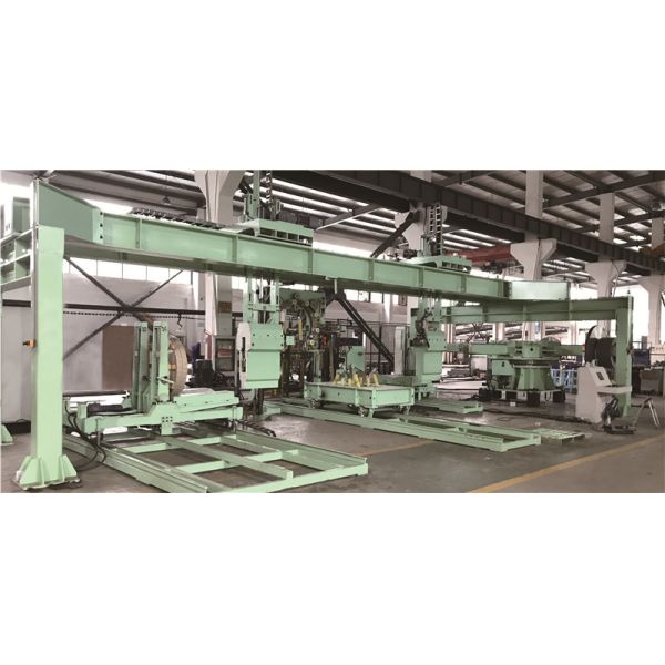 PLC Customized Steel Coil Wrapping Line OD800-1000mm Width 20-150mm