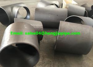 China 26inch welded equal tee 14.27mm CS A234 WPB wholesale