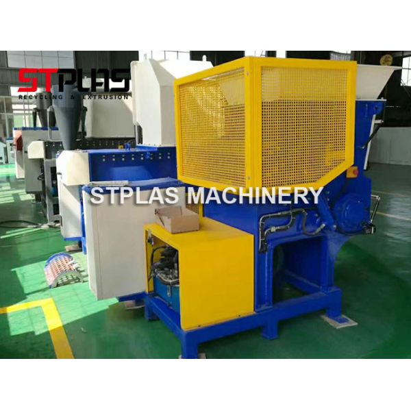 Recycling Crusher Plastic Shredder Machine For Pipe Fittings / Die Head Material
