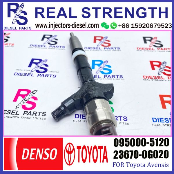 1CD-FTV Toyota Avensis D4d Injector 23670-09030 23670-0G020 095000-5120
