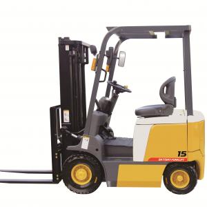China 1220mm Fork Pneumatic Tires 1.5t Electric Forklift Truck on sale