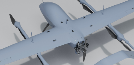 CP150H Reconnaissance Drone 720min Endurance 1000KM Range Long-Range Surveying and Mapping with 40kg maximum load weight