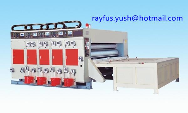 Quality High Speed Flexo Printing Machine Semi Auto Chain Feeding Color Customized for sale