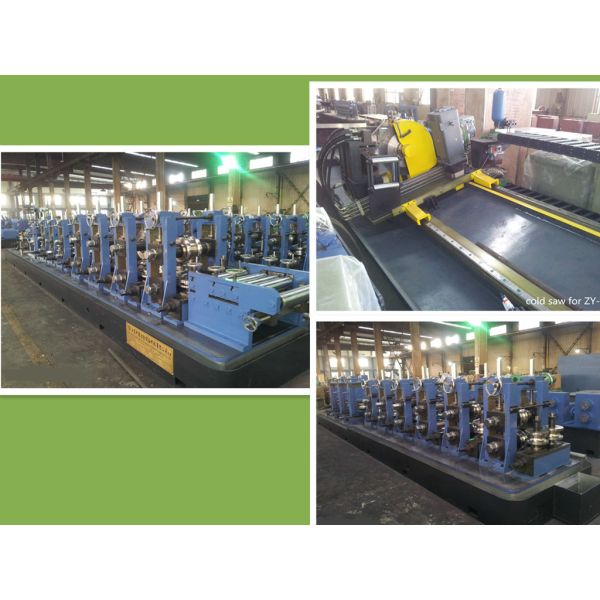 Water Transportation Galvanzied Steel Pipe Making Machine Flying Saw