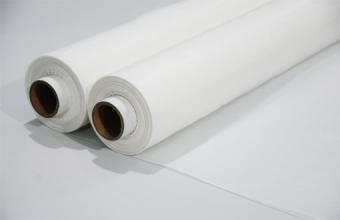 Quality 350 Mesh Screen Printing Mesh Roll 140T White 127 Cm Wide Polyester Screen Printing for sale