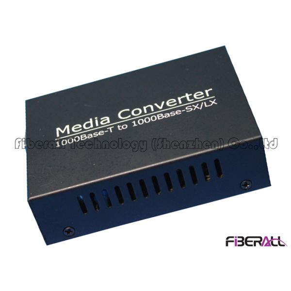 Customized 10 100 1000 Media Converter , LC SFP Media Converter Standalone