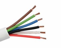 China Household 2 Core Electrical Wire , FEP/PFA Industrial Electric Wire And Cable wholesale