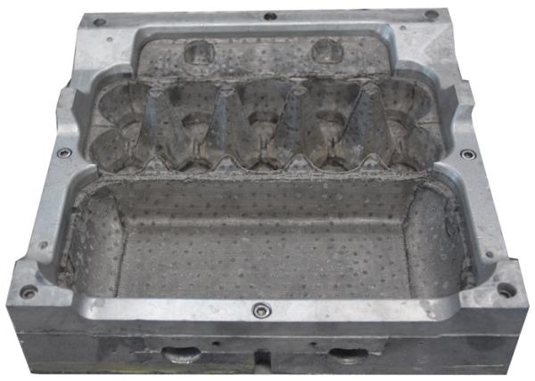 Quality Custom Aluminum Pulp Mould / Die for 10 Cells Egg Box / Egg Carton for sale