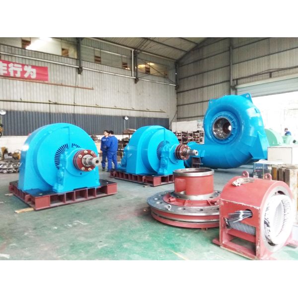 Tailored Steel Stainless Steel Kaplan Turbine Generator Francis Hydro Turbine