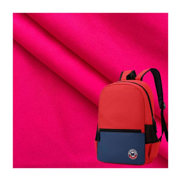 Quality Backpack Luggage 100 Polyester Jersey Fabric Yarn Dyed Woven Fabric for sale