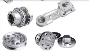 China Ra0.2 Customized CNC Machining Parts 0.0002in Silver Titanium wholesale