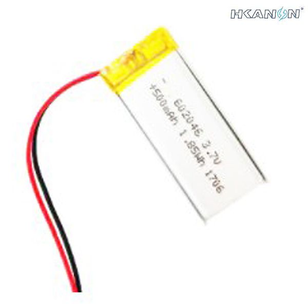 Fast Charge Capability Lifepo4 Battery Cells 304045 502248 503035 602535 3.7V 500mAh 1.85wh Lipo