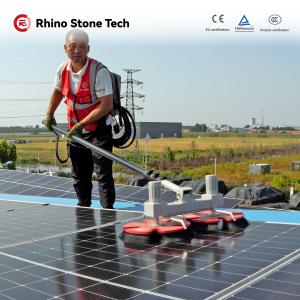 China 3.6m 5.4m Solar Panel Rotating Brush 0.3KW Solar Cleaning Solutions Equipment wholesale