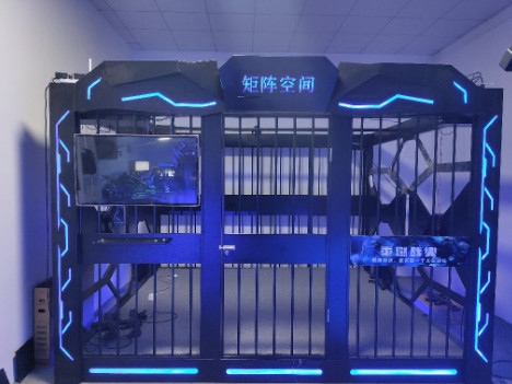 Matrix Space VR Arcade Machine , Vr Shooting Game For Amusement Game Center