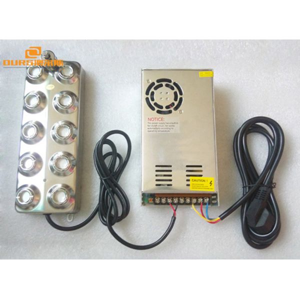 48V Ultrasonic Cleaning Transducer , 230W Ultrasonic Atomizing Transducer 253*91