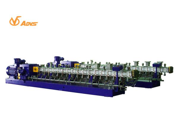 Polymer Devolatilization Counter Rotating Twin Screw Extruder For Reactive