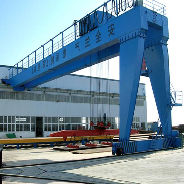 Quality BMG Type Single Speed Double Girder Gantry Crane For Factory Yard for sale
