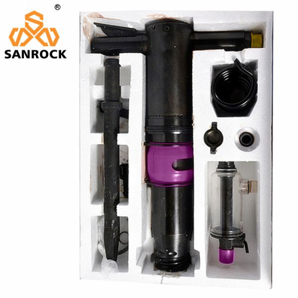 Hydraulic Jack Hammer Hand Held Pneumatic Rock Drill Air Leg Rock Drilling Machine