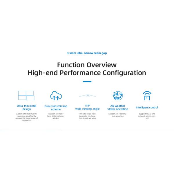 HD 46'' 49'' 55'' LCD Display Panel Seamless LCD Splicing Screen Large Advertising Player for Conference Monitoring Security
