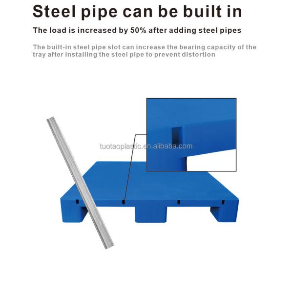 1200*1000*140mm Plastic Pallet for Durable and Heavy-Duty Supply Chain Logistics