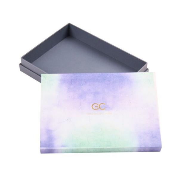 Handmade Lid And Base Hot Foil Logo Paper Clothing Custom Shirt Boxes Packaging Rigid Cardboard