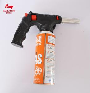 China Hiking Camping Gas Blow Torch , 22cm Handheld Butane Torch wholesale