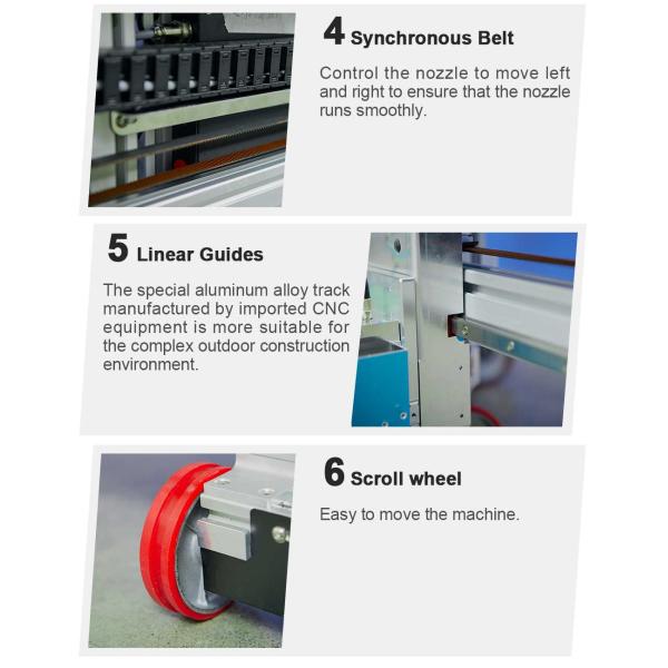 9600 Dpi Inkjet Wall Printing Machine Uv Parking Space Floor Painting For Floor Graffi